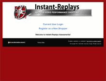 Tablet Screenshot of instant-replays.clientsmart.com